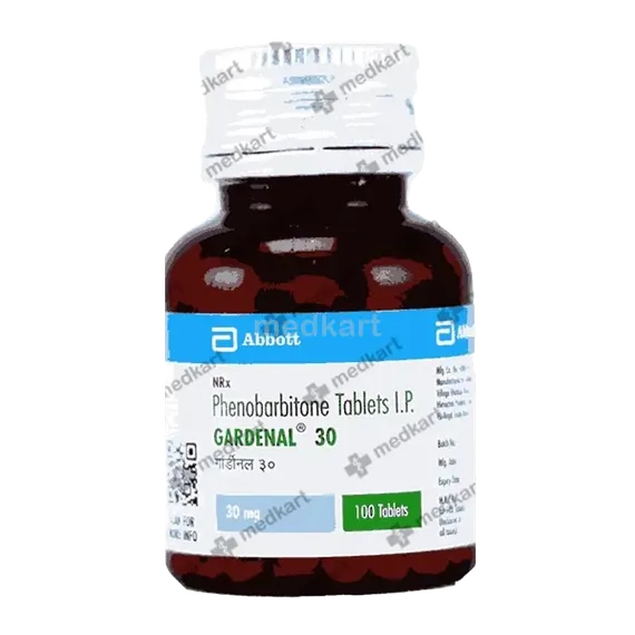 gardenal 30mg tablet 100's